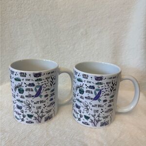 Inspirational A firmation Cup Mental
Visit Health Awareness Mug Set (2) NWOT